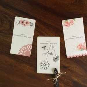 Handmade gift tags