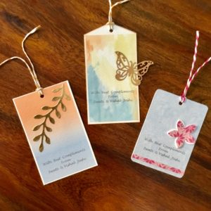 Personalised gift tags