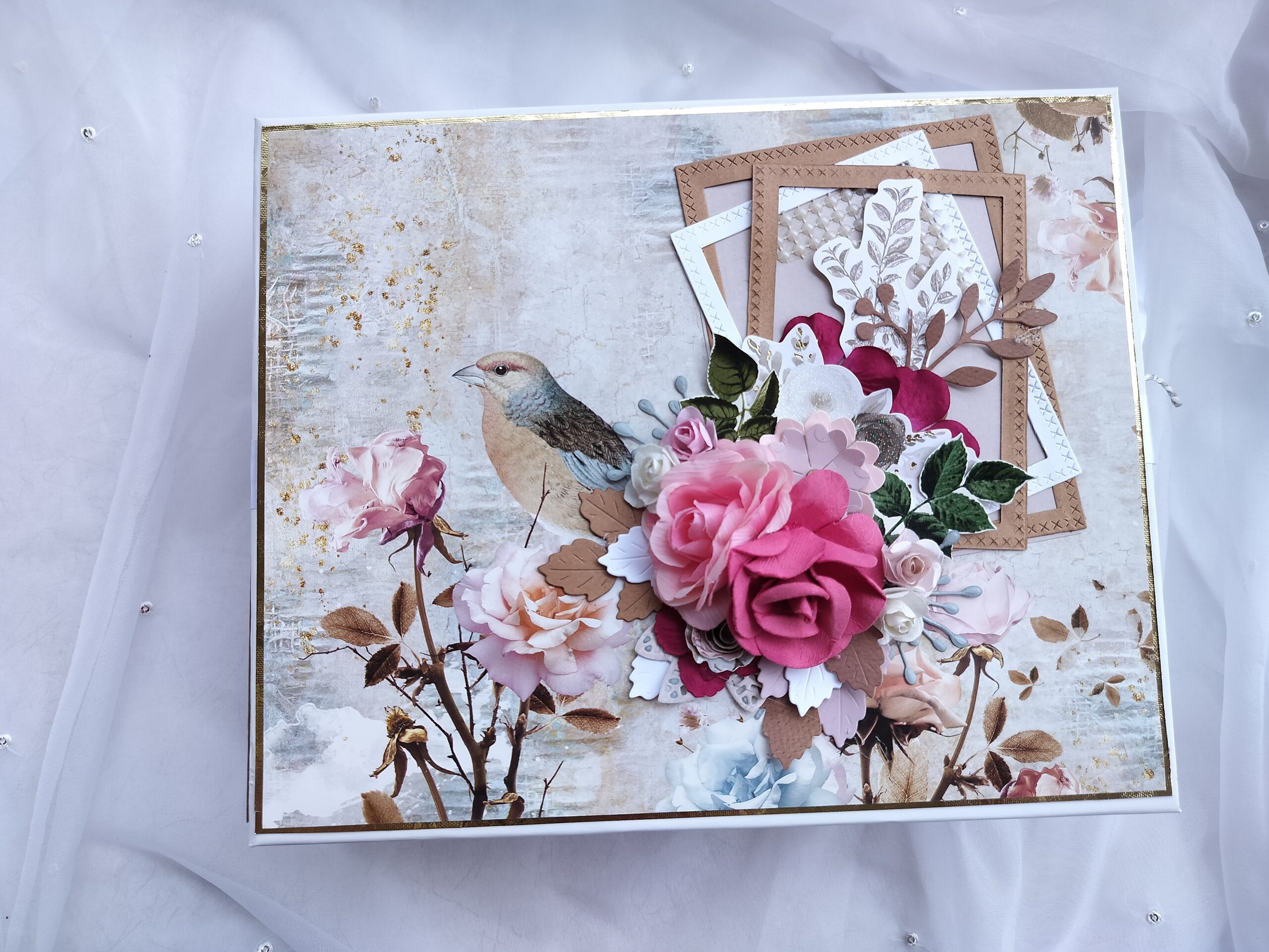 Anniversary scrapbook for husband